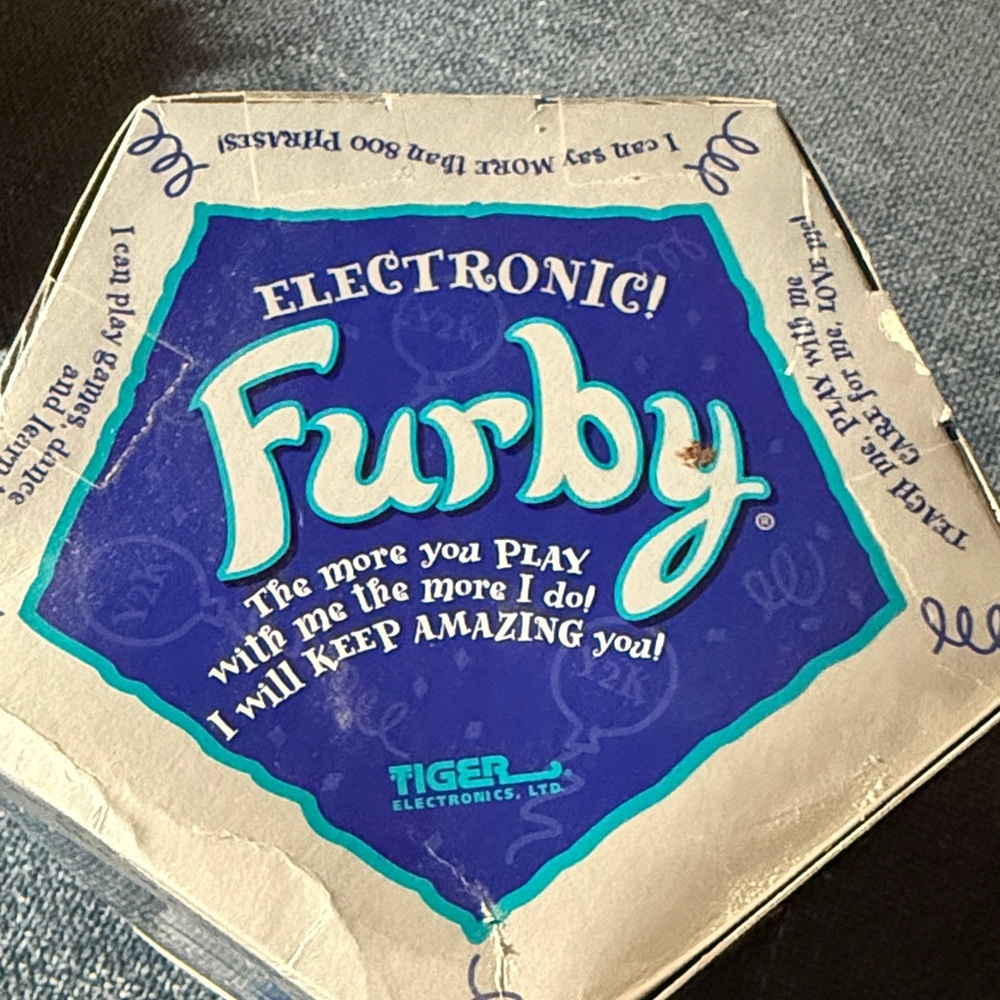 Special Edition Blue and White Furby